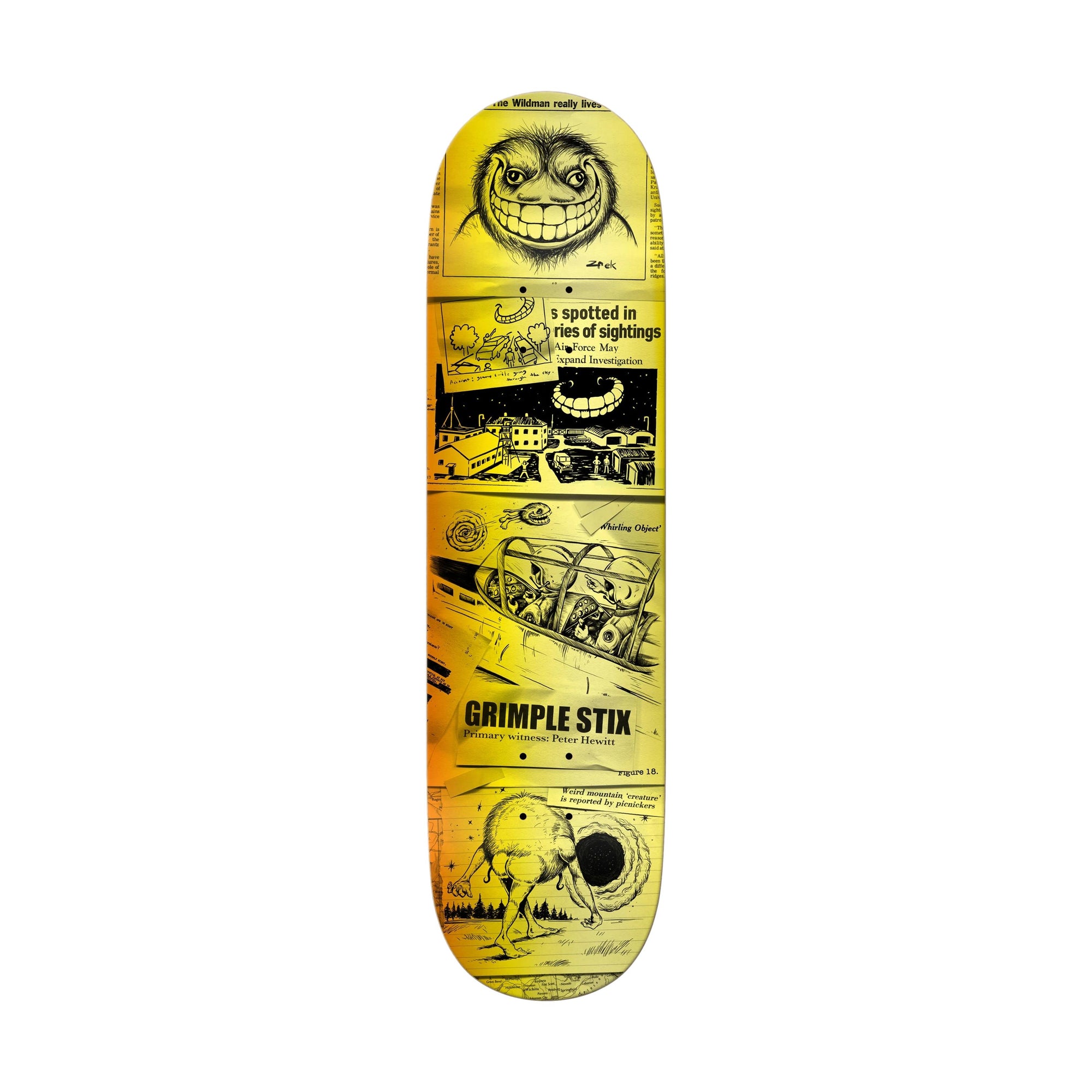 Anti Hero Hewitt Grimple Sight 8.38" Deck - Venue Skateboards