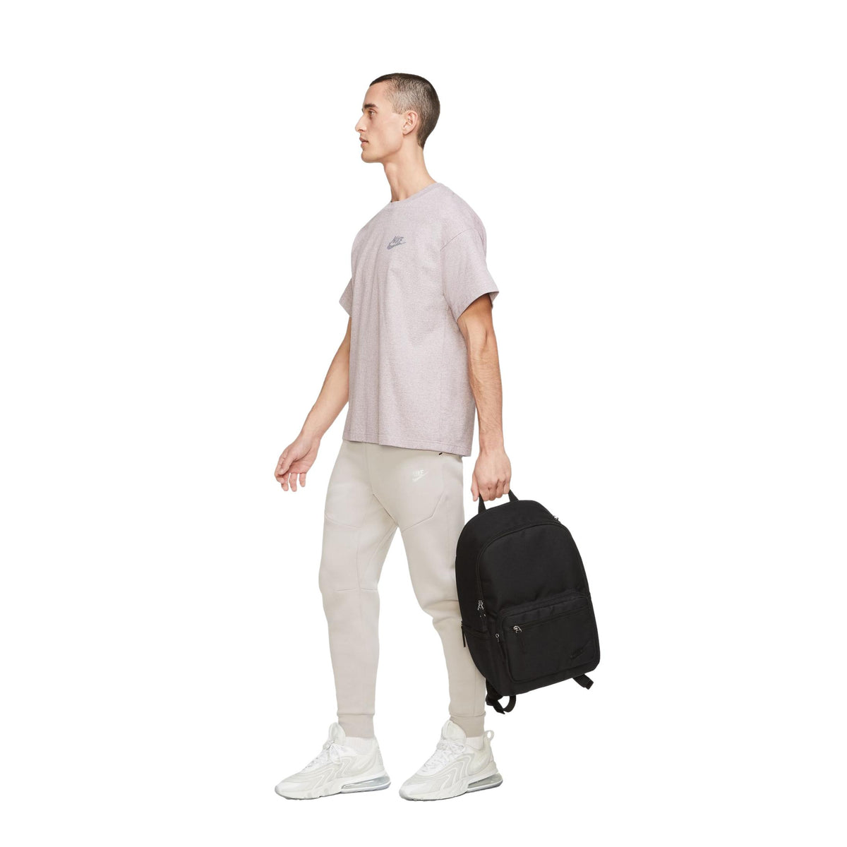 Nike Heritage Eugene Backpack Black - Venue Skateboards