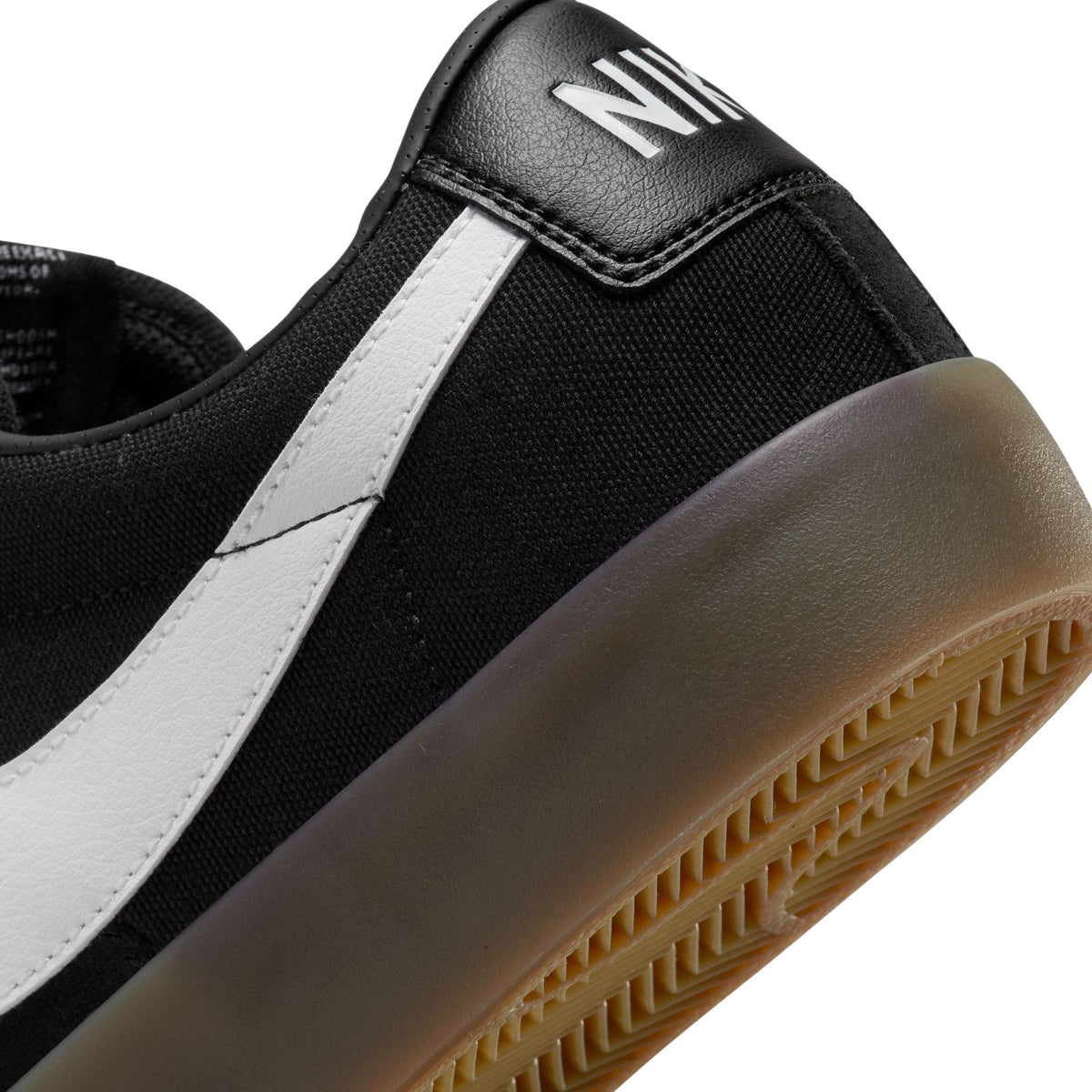Nike SB Blazer Low GT Black/White/Gum - Venue Skateboards