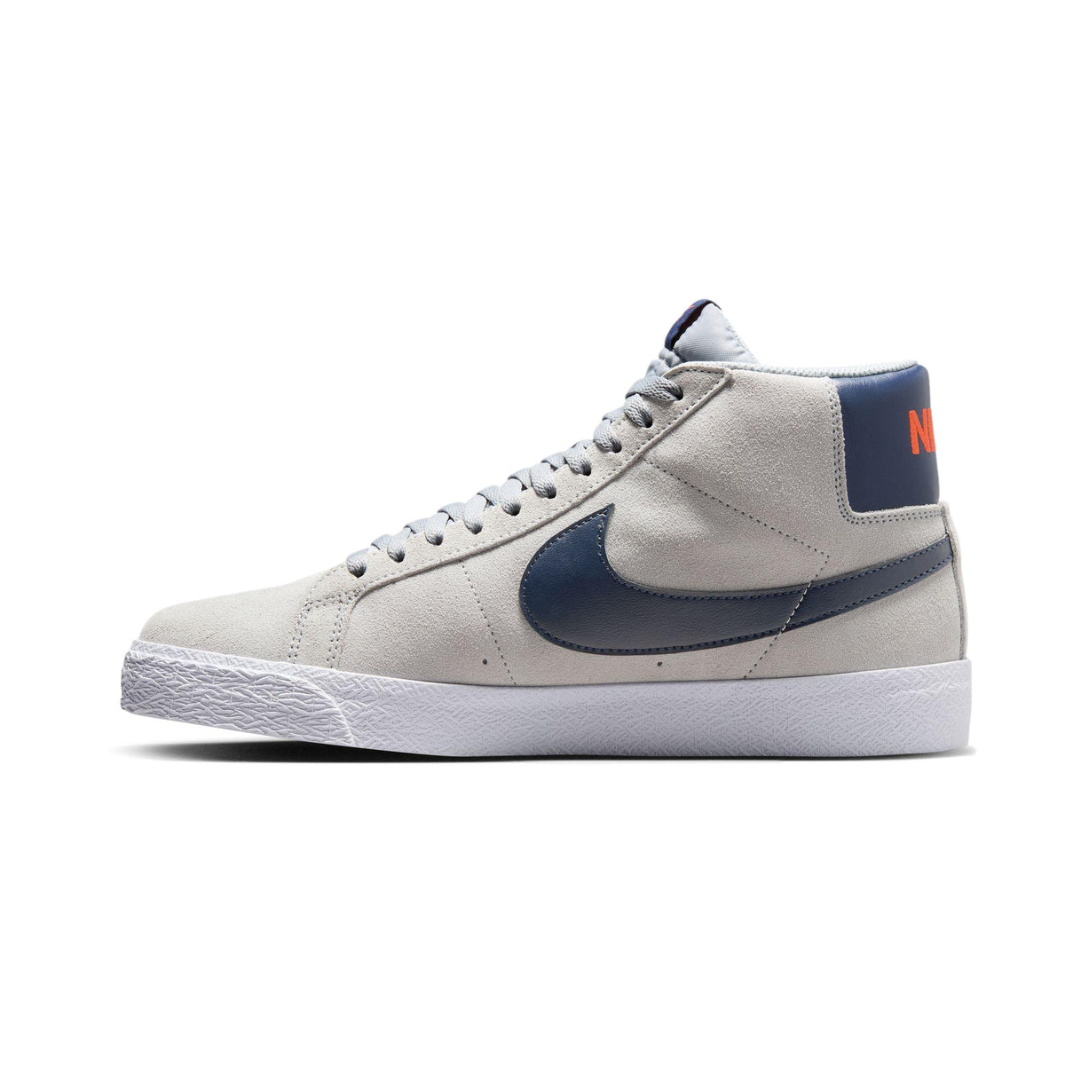 Nike SB Blazer Mid Wolf Grey/Midnight Navy Cosmic Clay - Venue Skateboards