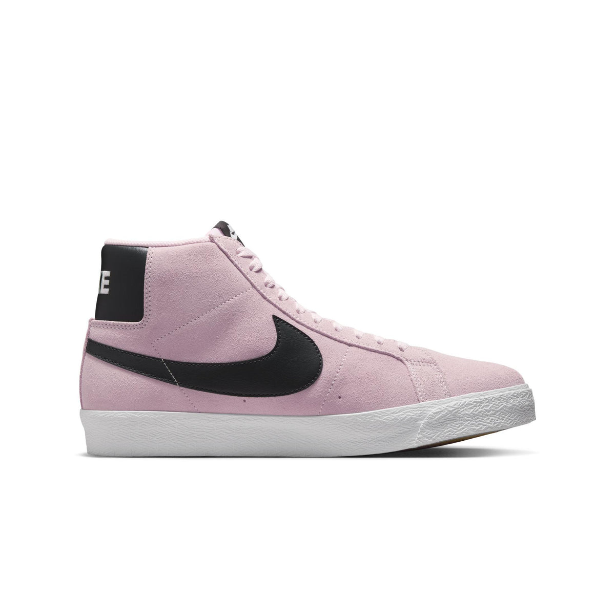 Nike SB Blazer Mid Pink Foam/Anthracite-White-Gum Yellow - Venue Skateboards