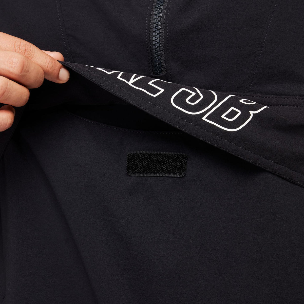 Nike SB Anorak Jacket Black/White - Venue Skateboards