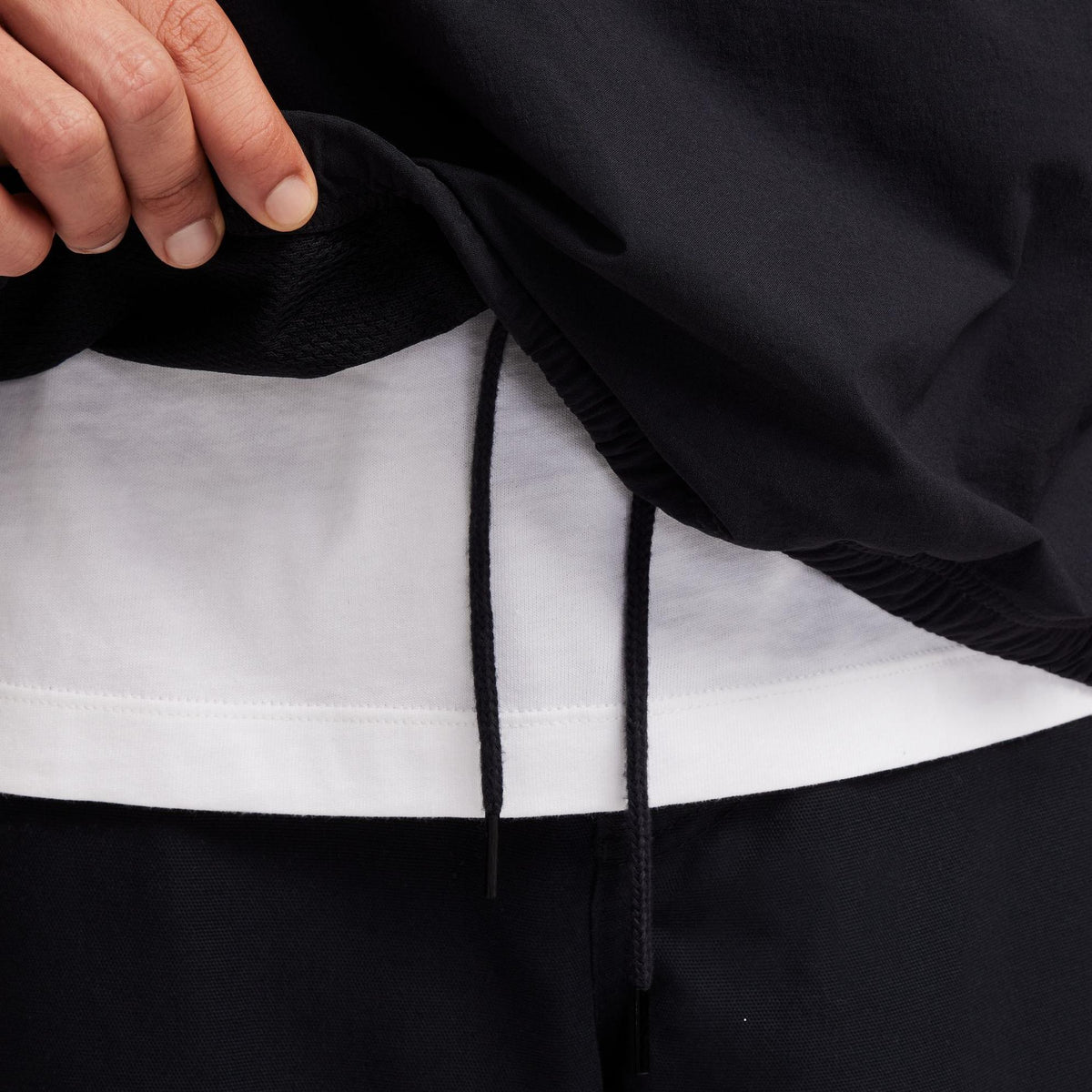 Nike SB Anorak Jacket Black/White - Venue Skateboards