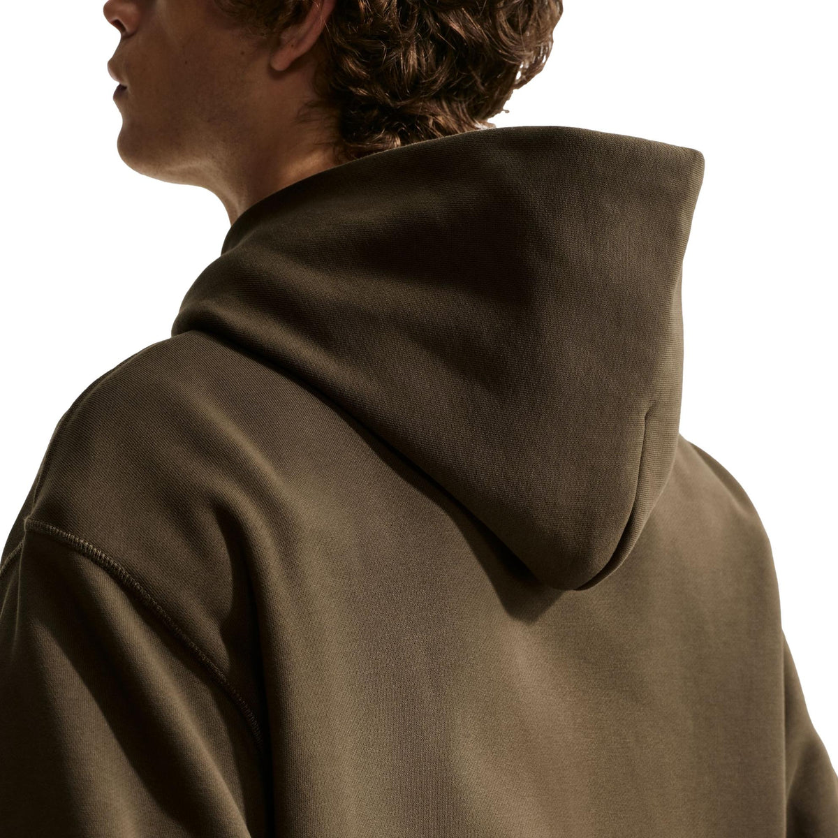 Nike SB Fleece Pullover Skate Hood Dark Hazel/White - Venue Skateboards