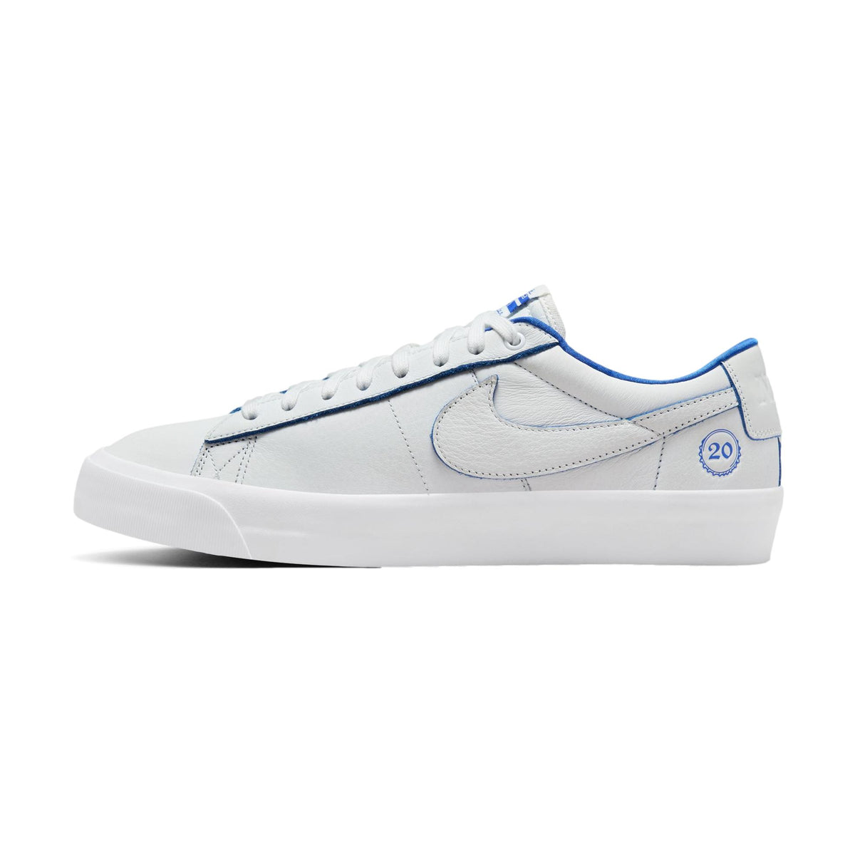 Nike SB Blazer Low GT Premium Summit White/Game Royal-Summit White