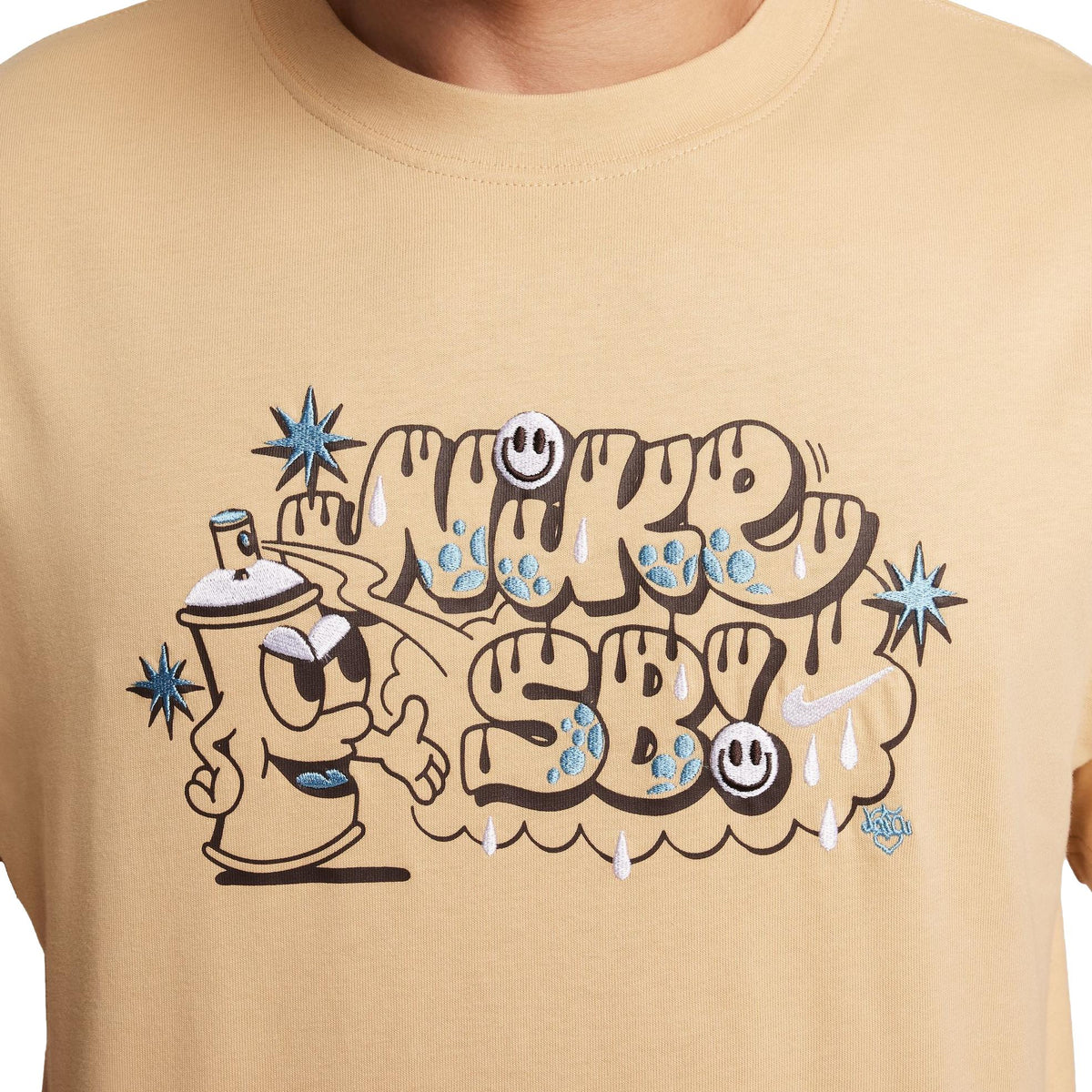 Nike SB M90 OC Spray Can T-Shirt Brown - Venue Skateboards