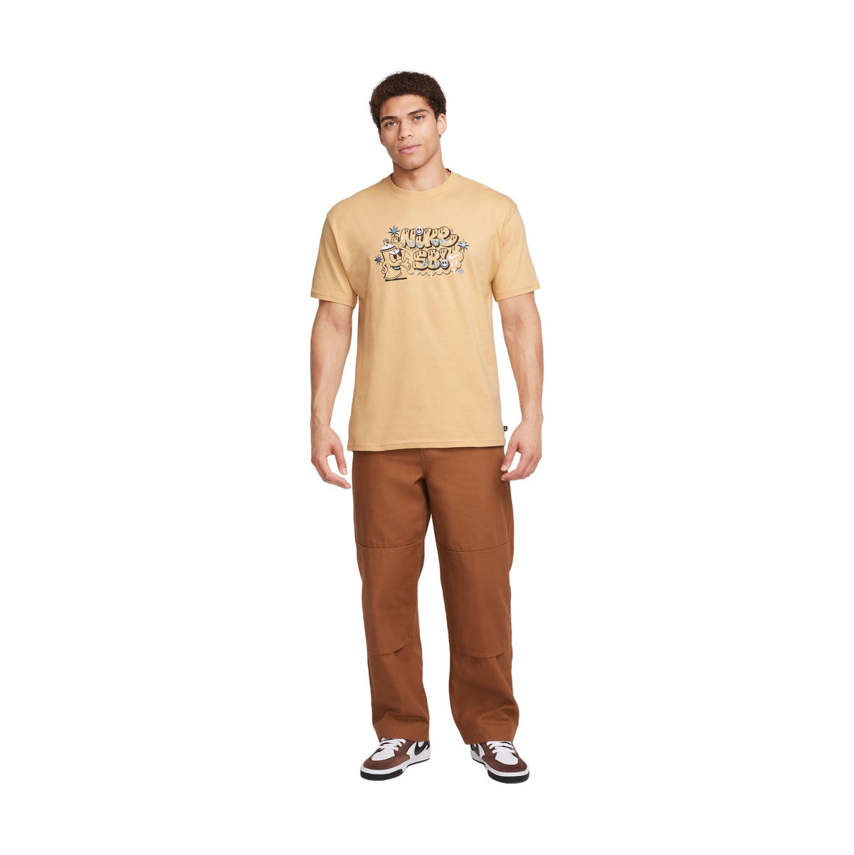 Nike SB M90 OC Spray Can T-Shirt Brown - Venue Skateboards