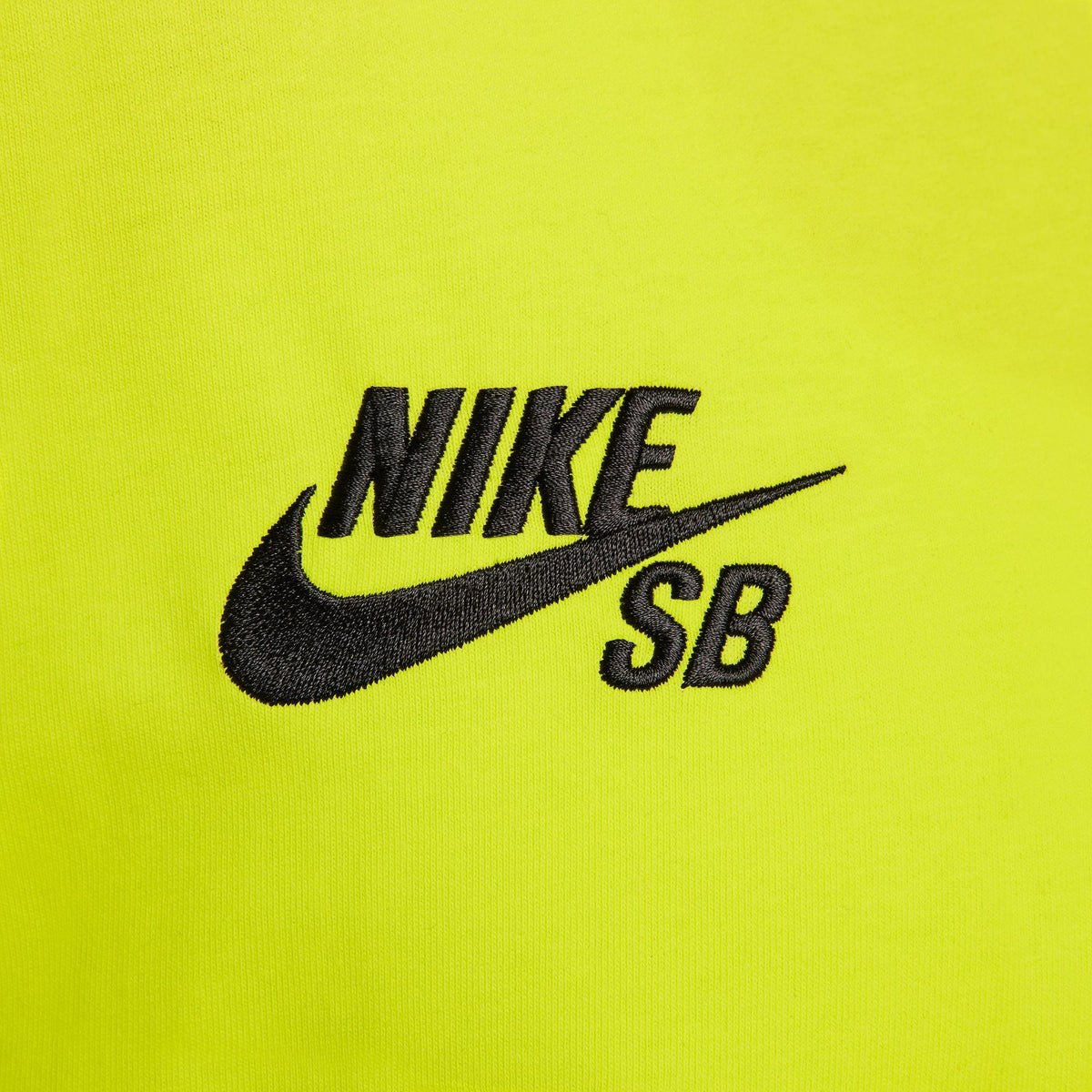 Nike SB Longsleeve Skate Tee White/Yellow - Venue Skateboards