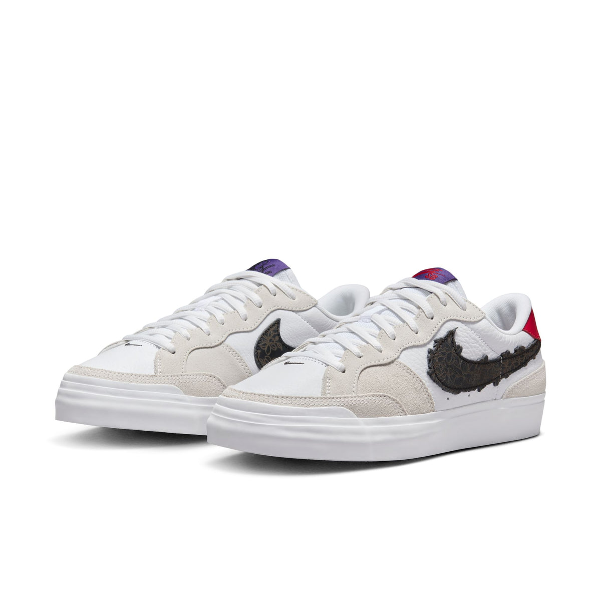 Nike SB Pogo Plus Sail/Black-White-Gym Red - Venue Skateboards