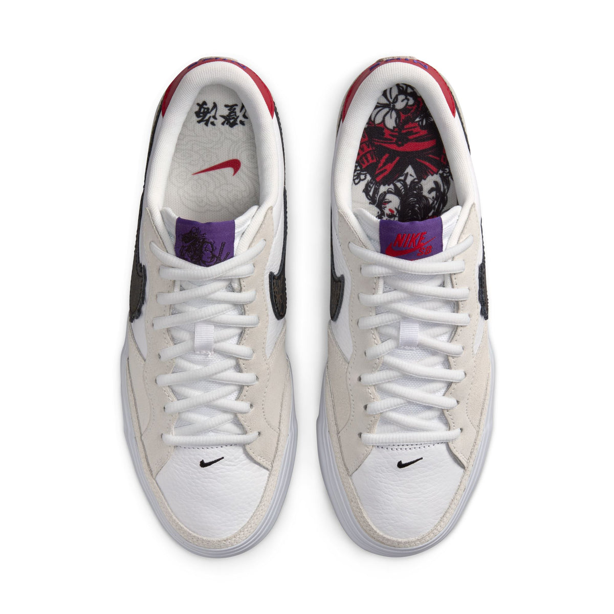 Nike SB Pogo Plus Sail/Black-White-Gym Red - Venue Skateboards