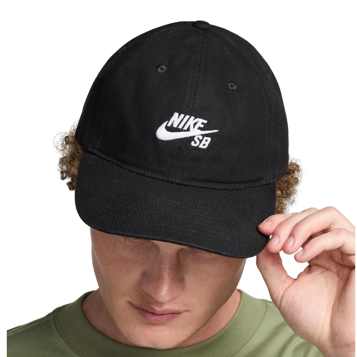 Nike SB Club Cap Black/White - Venue Skateboards