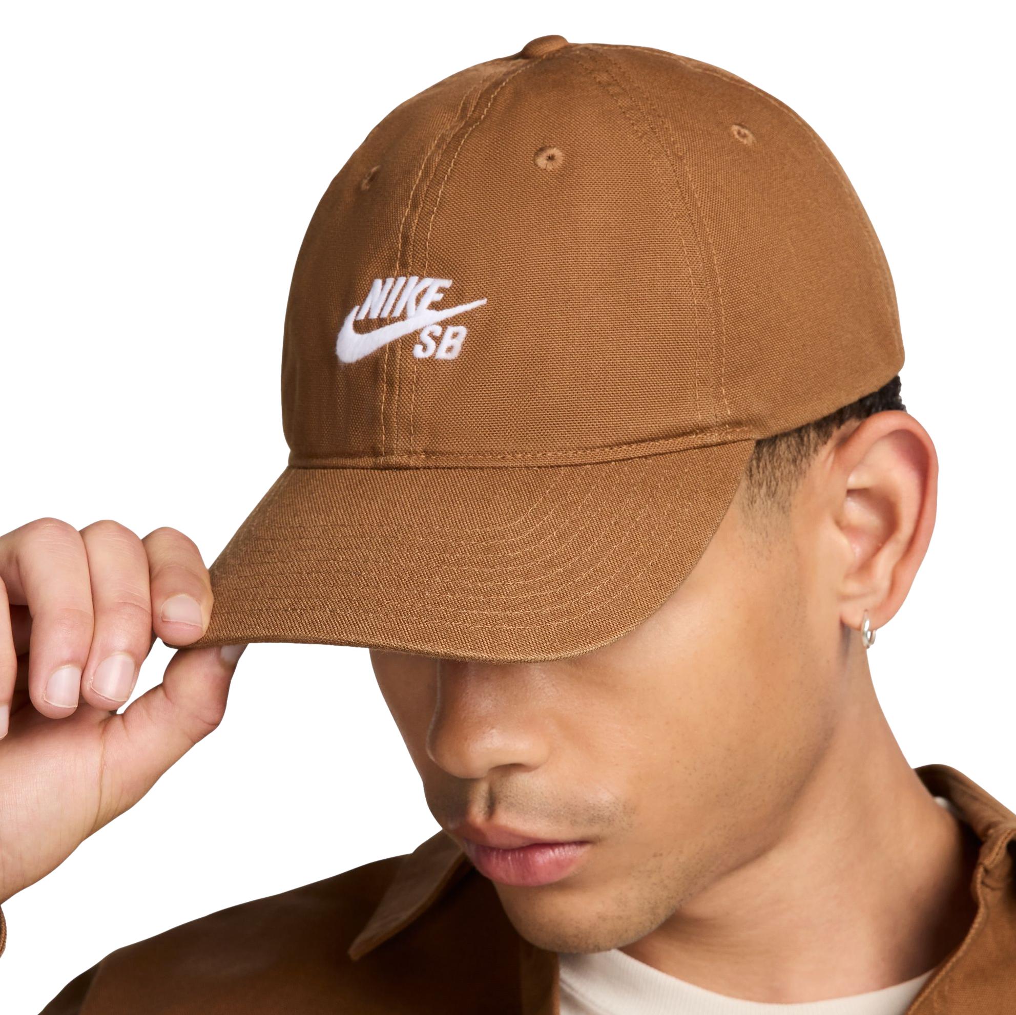 Nike SB Club Cap Lt. British Tan/White - Venue  Skateboards