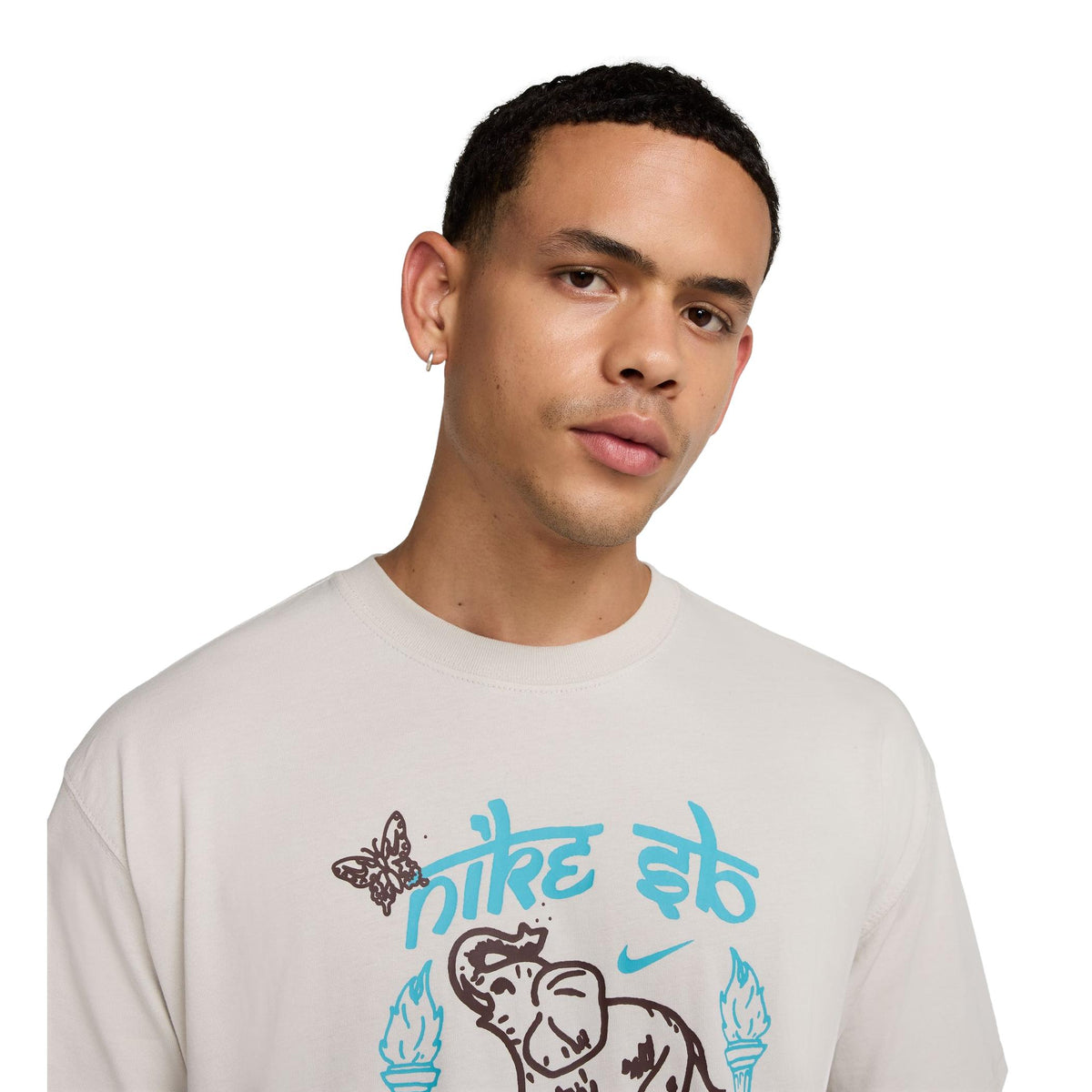 Nike SB Max 90 OC Elephant T-Shirt Lt. Bone - Venue Skateboards