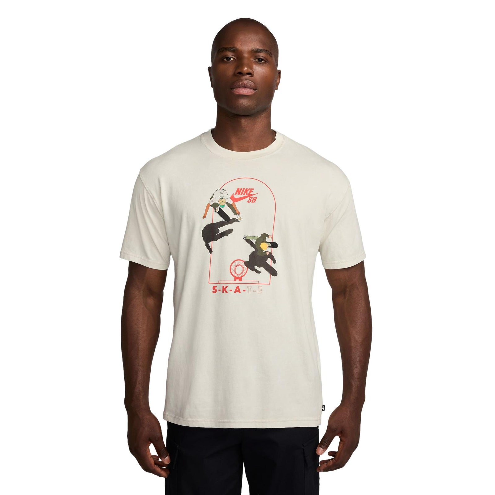 Nike SB Max 90 OC Court T-Shirt Light Bone - Venue Skateboards