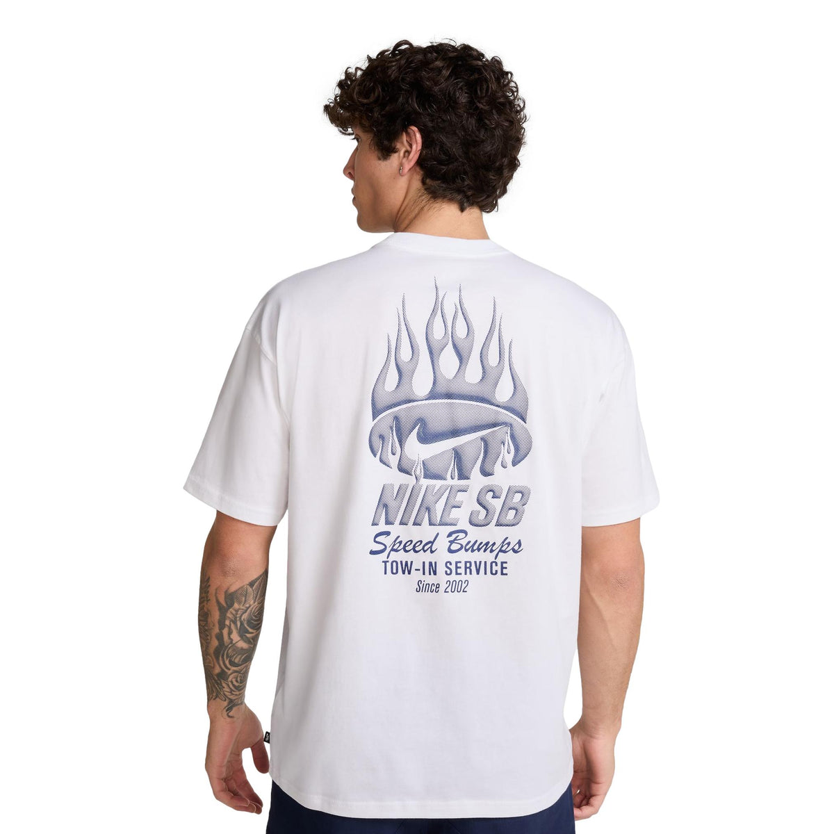 Nike SB Max 90 OC Tow T-Shirt White - Venue Skateboards