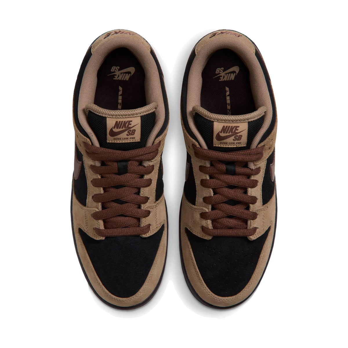 Nike SB Dunk Low Pro Filbert/Light Chocolate-Black Burgundy Ash - Venue Skateboards