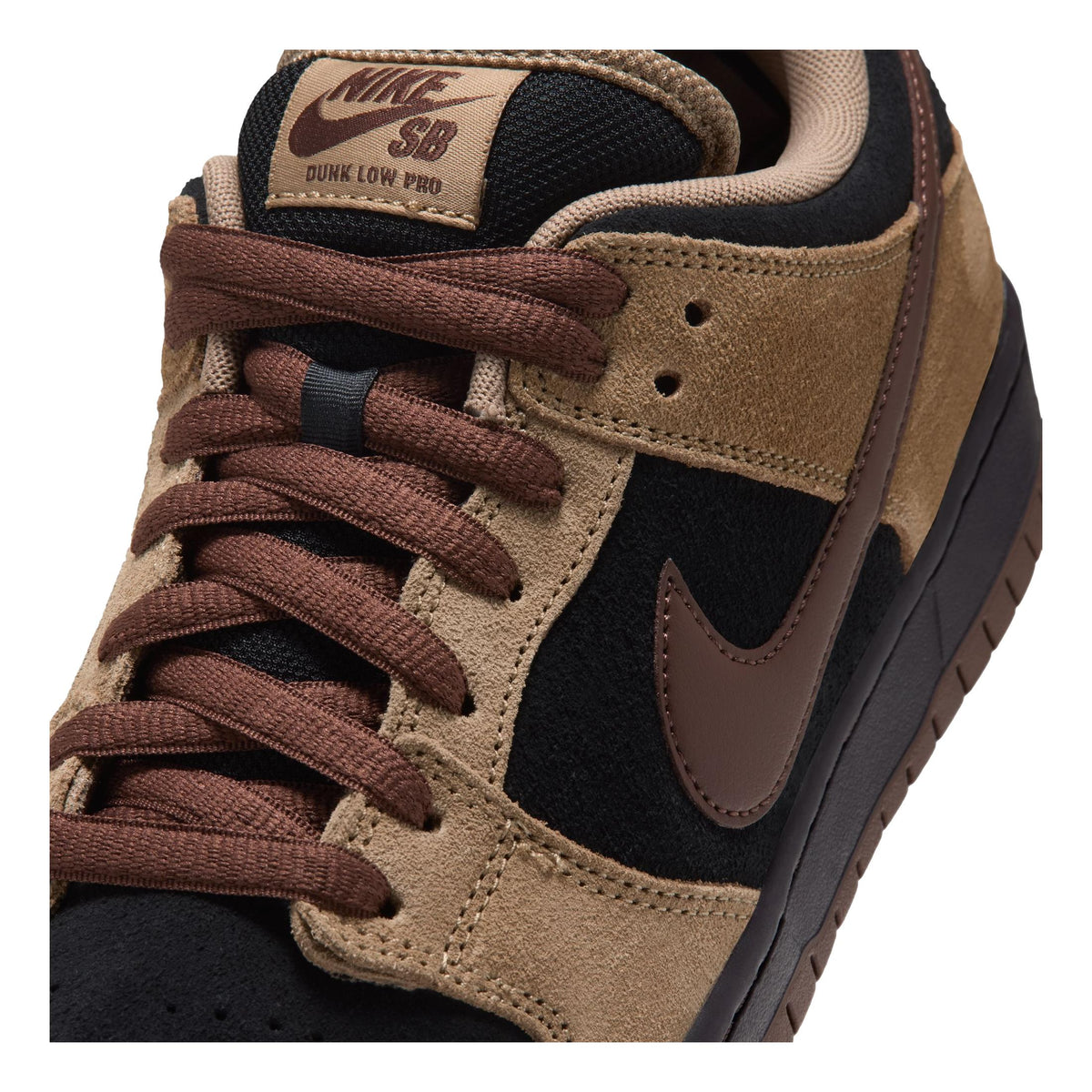 Nike SB Dunk Low Pro Filbert/Light Chocolate-Black Burgundy Ash - Venue Skateboards