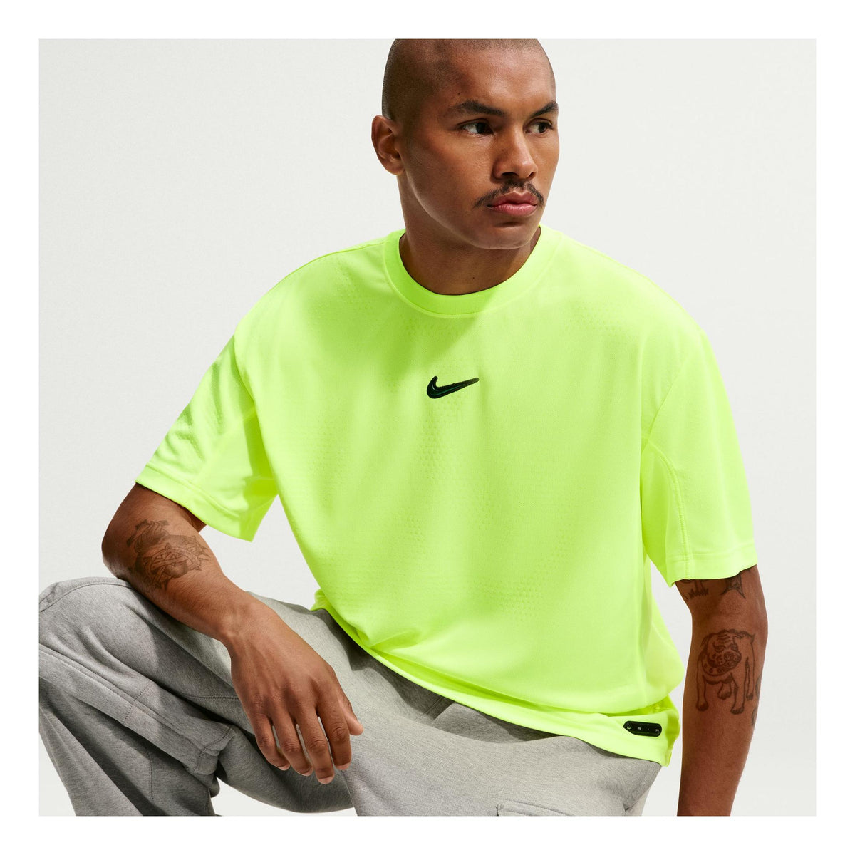 Nike SB Volt Yellow Ishod Wair Short-Sleeve Jersey - Venue Skateboards