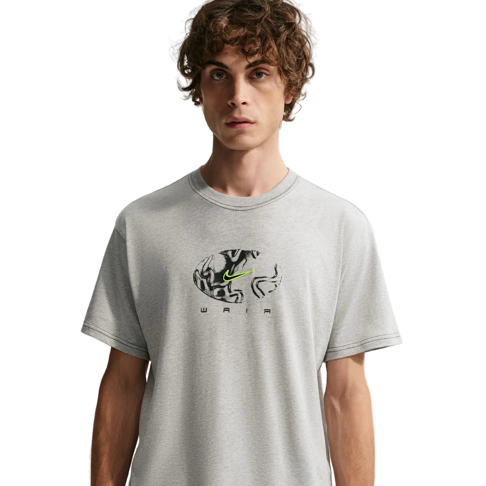 Nike SB Ishod Wair Skate T-Shirt Grey Heather - Venue Skateboards