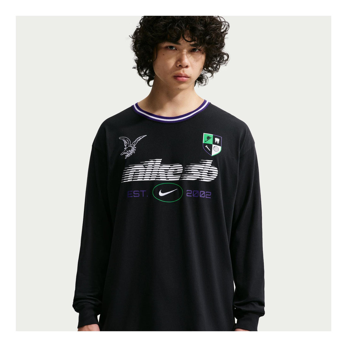 Nike SB FC Rugby L/S Tee Black - Venue Skateboards