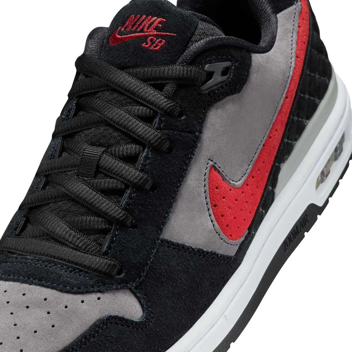 Nike SB Paul Rodriguez Zoom Air Low Black/Red - Venue Skateboards