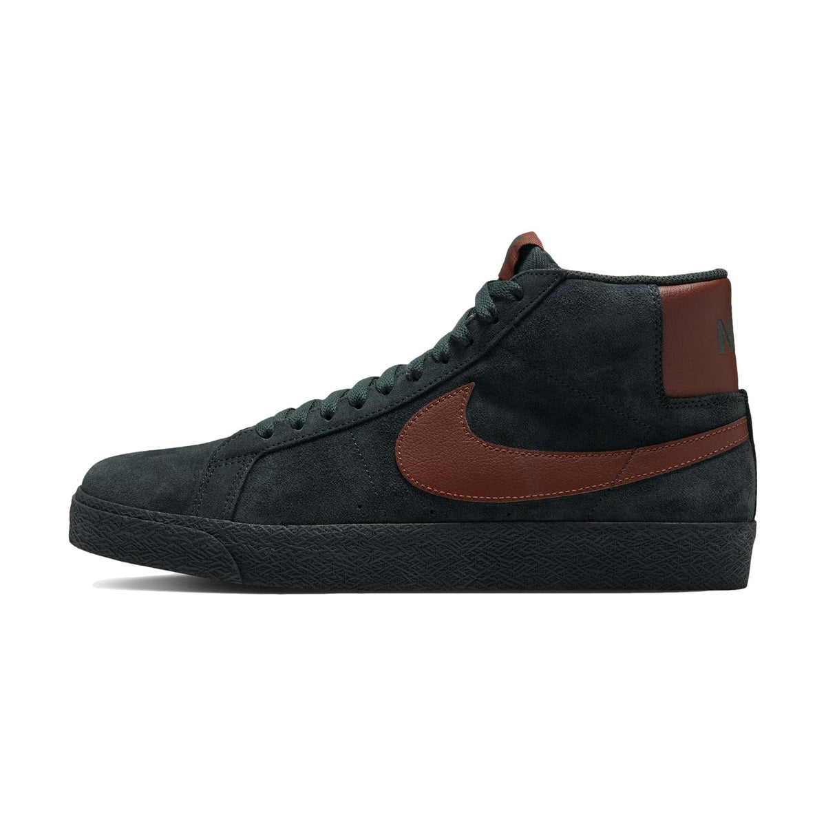 Nike SB Zoom Blazer Mid Black Spruce/Corduroy Brown-Black Spruce- Venue Skateboards