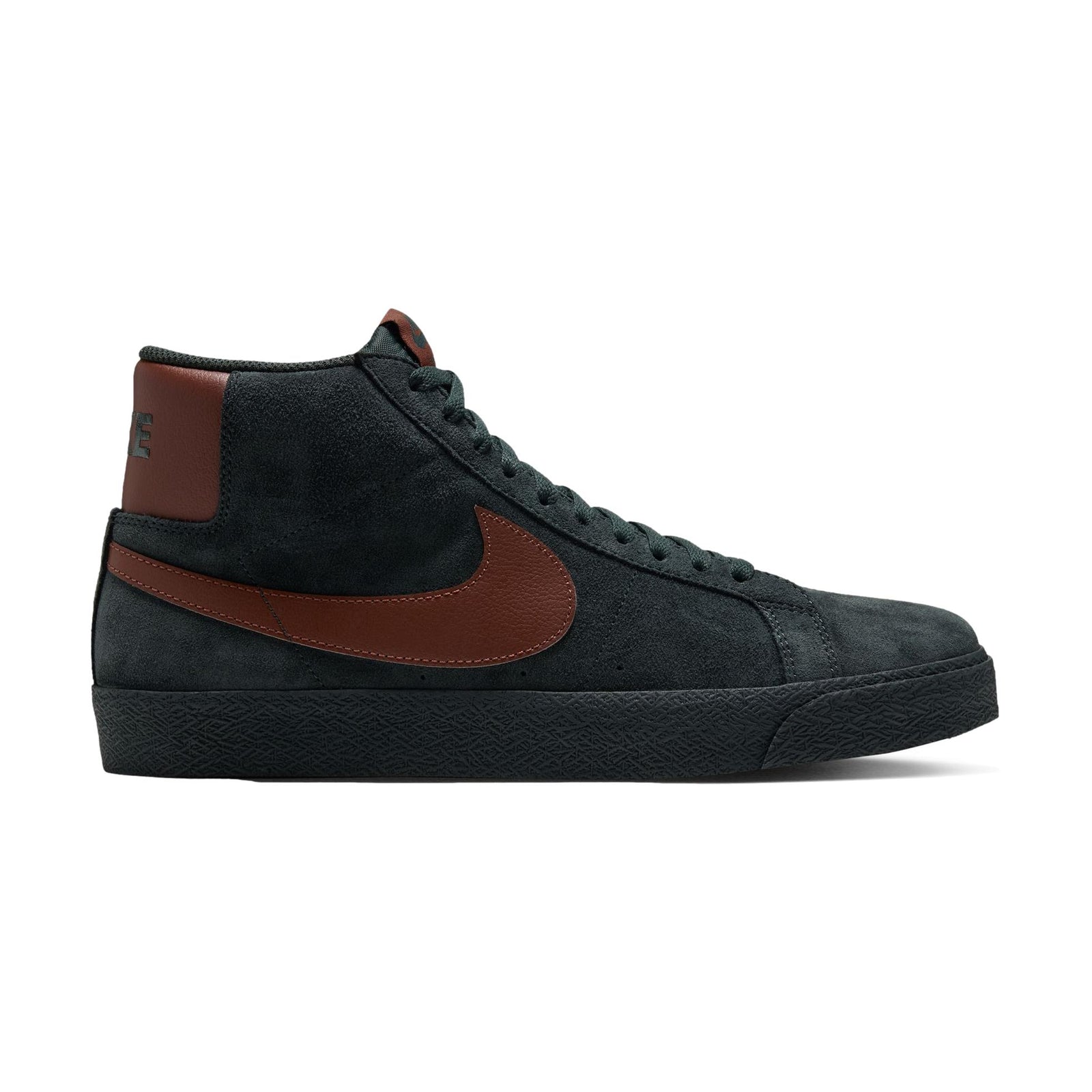 Nike SB Zoom Blazer Mid Black Spruce/Corduroy Brown-Black Spruce- Venue Skateboards
