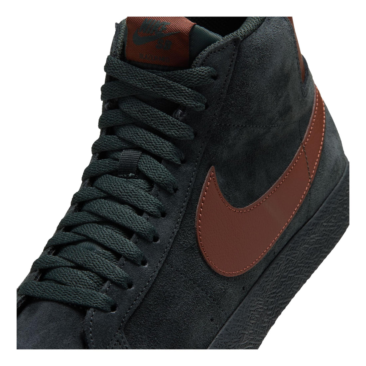 Nike SB Zoom Blazer Mid Black Spruce/Corduroy Brown-Black Spruce- Venue Skateboards