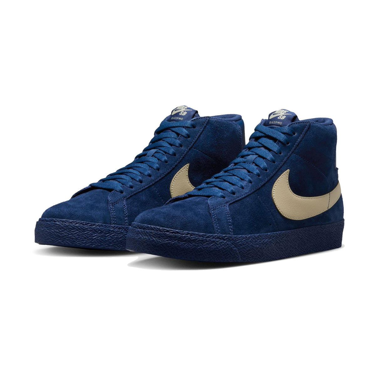 Nike SB Zoom  Blazer Mid Costal Blue/Pale Yellow-Costal Blue - Venue Skateboards