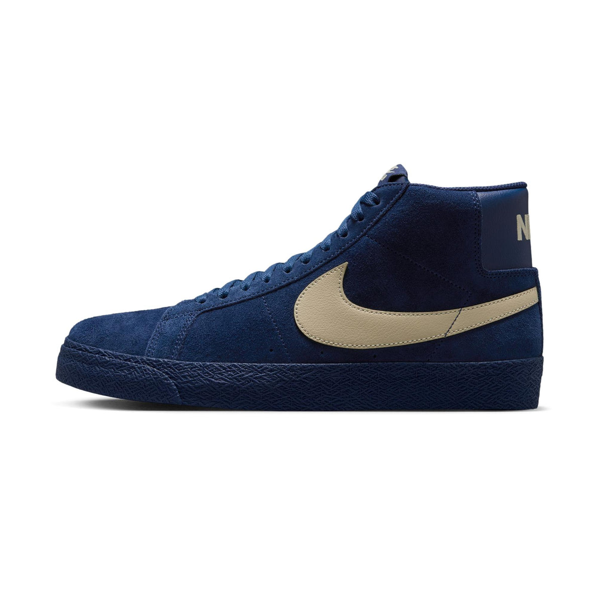 Nike SB Zoom  Blazer Mid Costal Blue/Pale Yellow-Costal Blue - Venue Skateboards