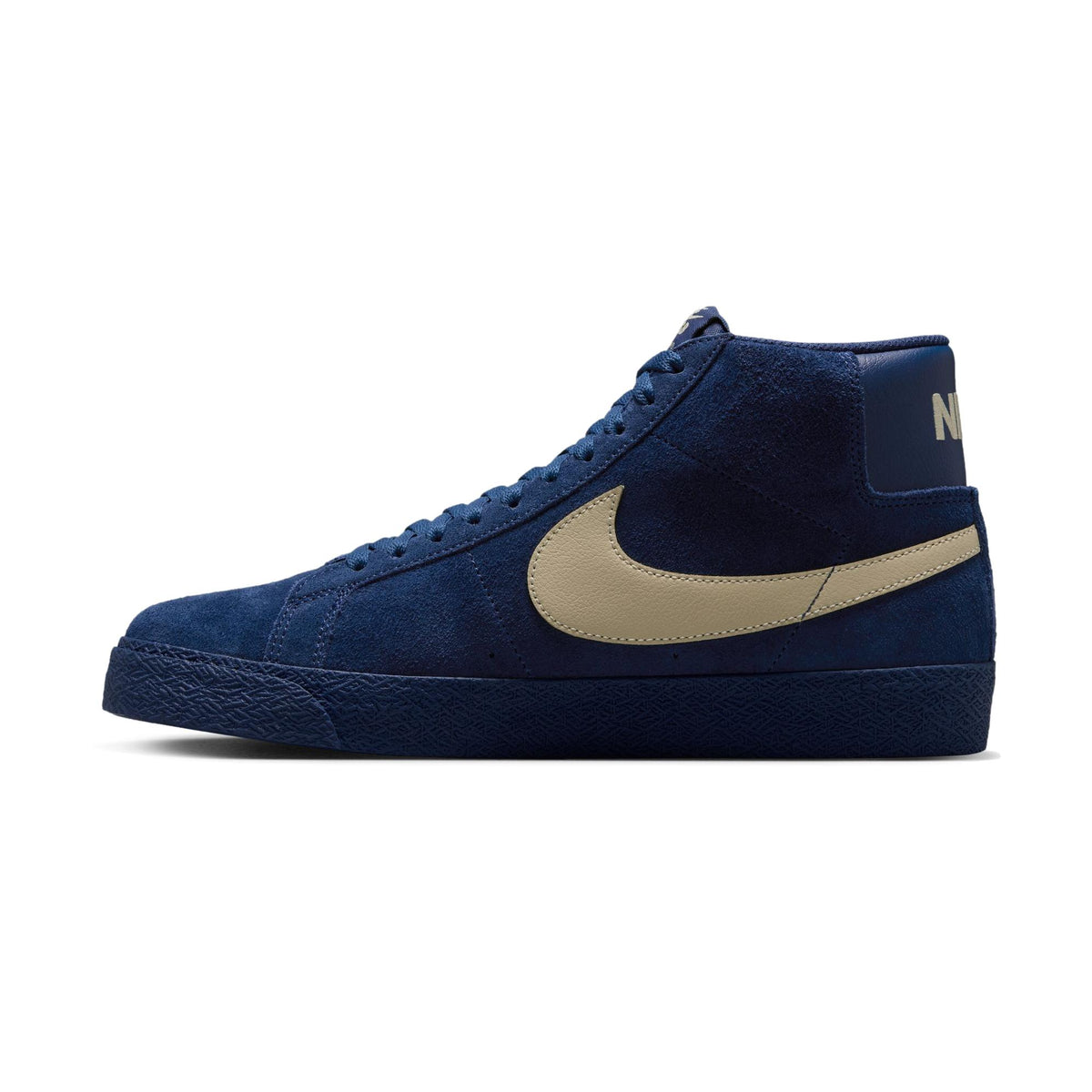 Nike SB Zoom  Blazer Mid Costal Blue/Pale Yellow-Costal Blue - Venue Skateboards