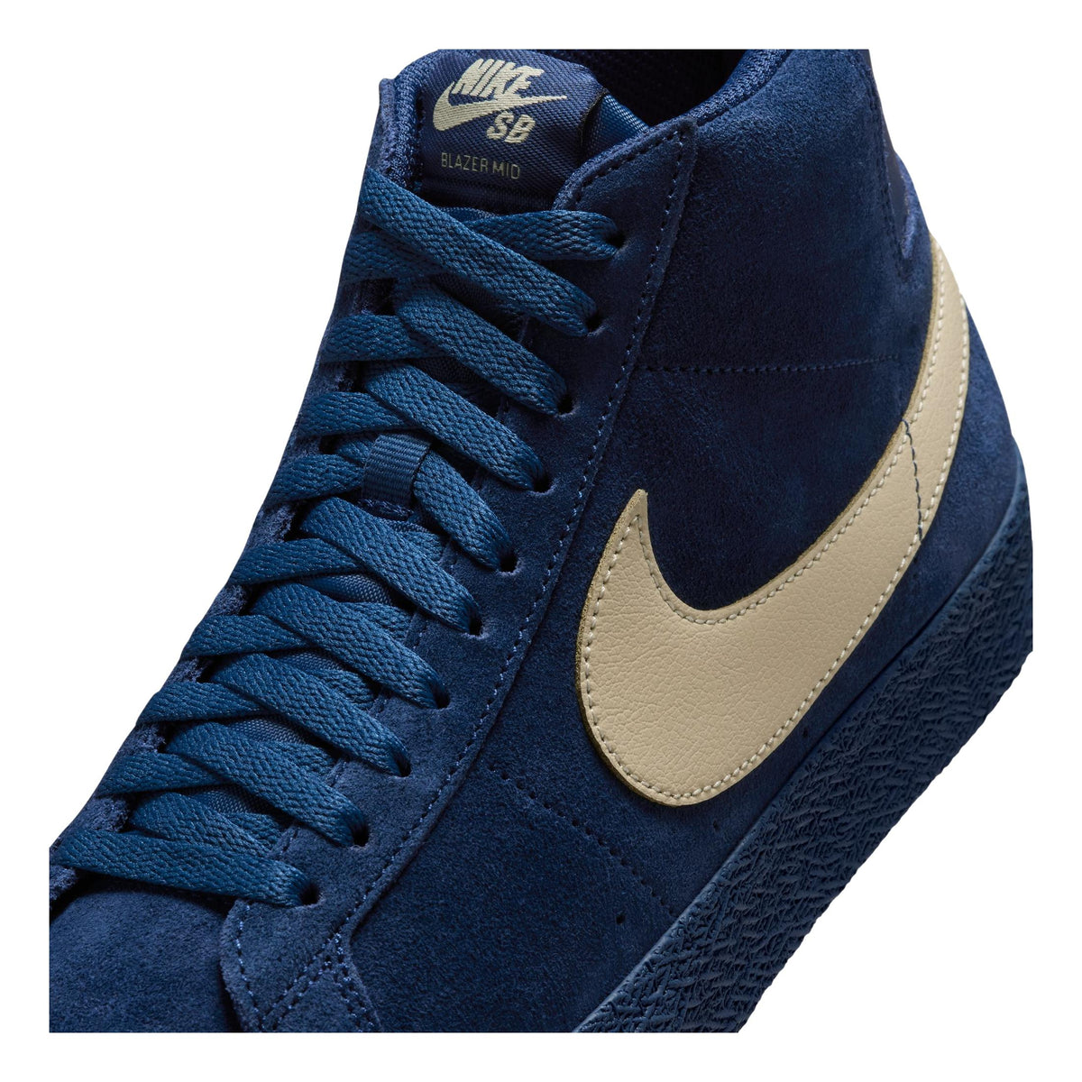 Nike SB Zoom  Blazer Mid Costal Blue/Pale Yellow-Costal Blue - Venue Skateboards