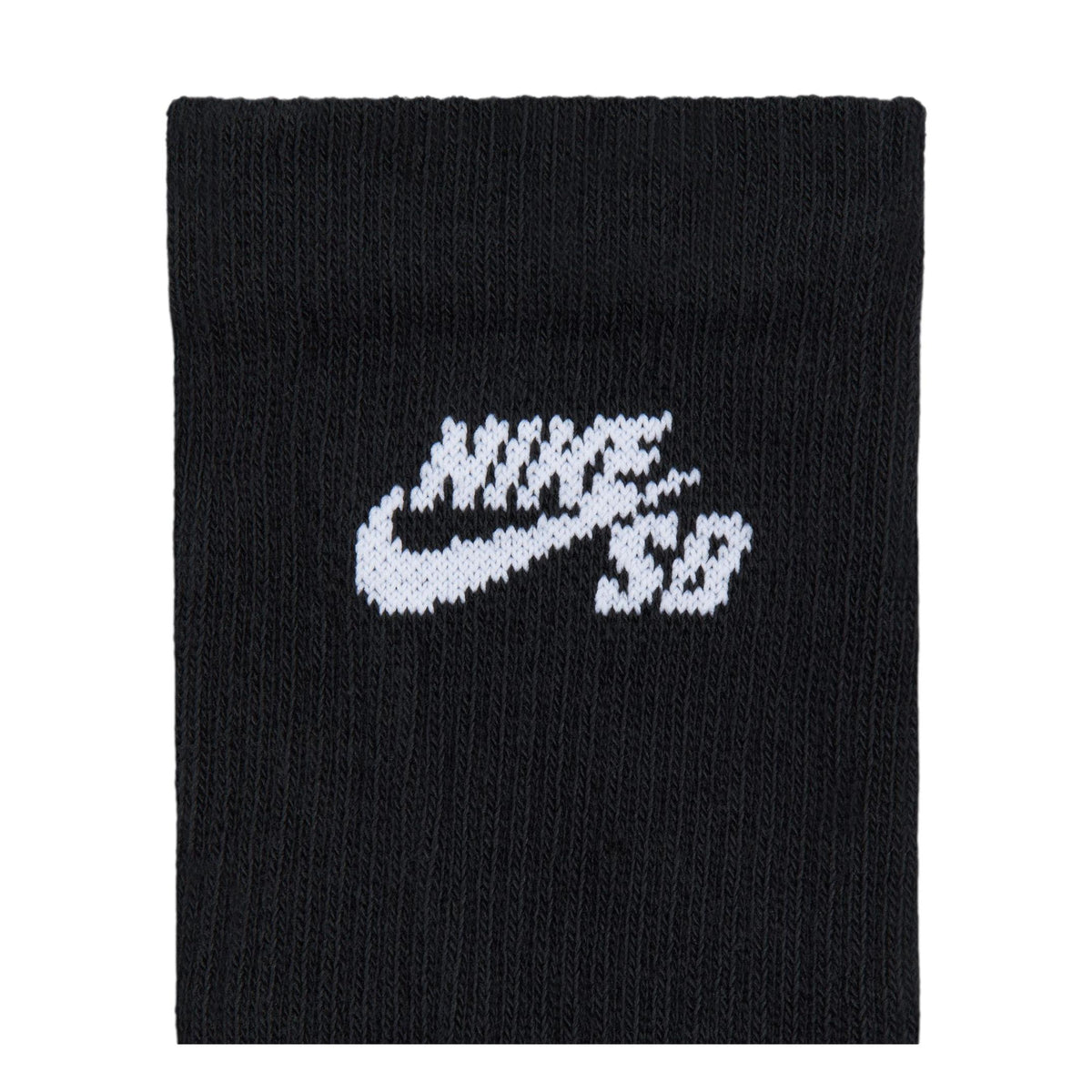 Nike SB Everyday Elevated Crew Socks Black - Venue Skateboards
