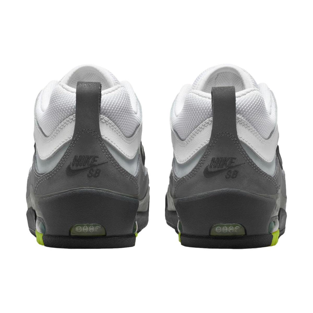 Nike SB Air Max Ishod Black/Neon Yellow-Anthracite-Lt Graphite - Venue Skateboards