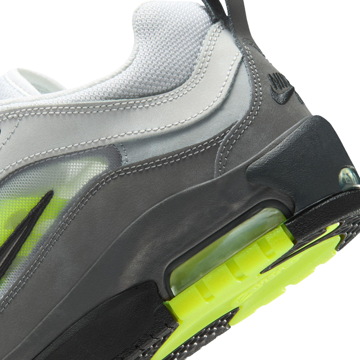 Nike SB Air Max Ishod Black/Neon Yellow-Anthracite-Lt Graphite - Venue Skateboards