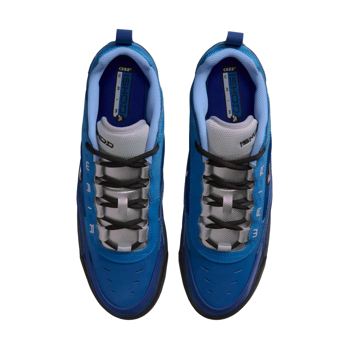 Nike SB Air Max Ishod Blue Void/Metalic Silver-Radiant Blue - Venue Skateboards