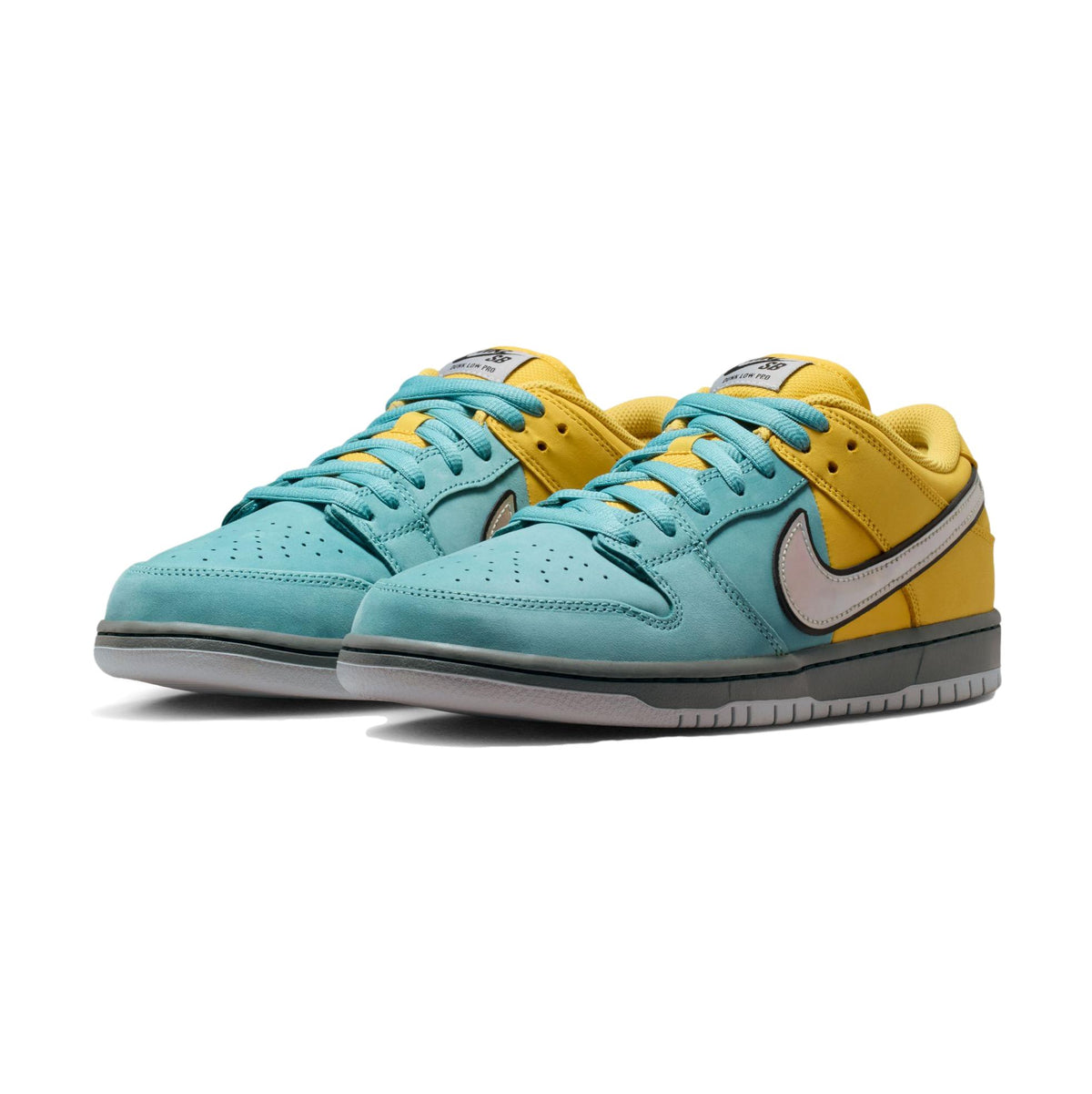 Nike SB Dunk Low Pro Lightning/Wolf Grey-Denim Turquoise - Venue Skateboards