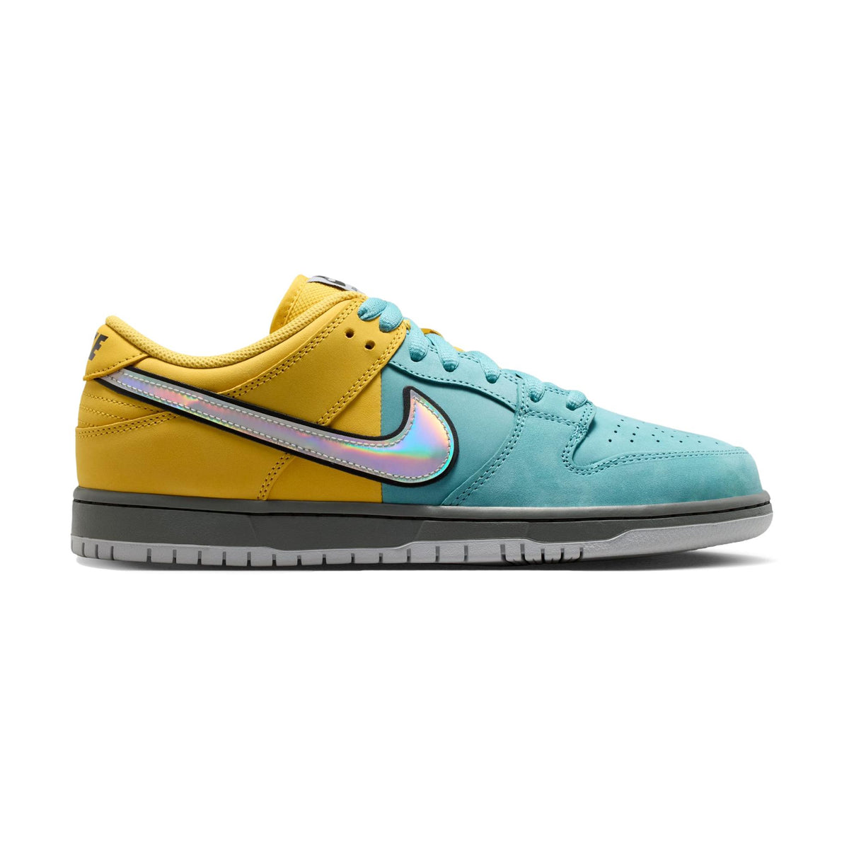 Nike SB Dunk Low Pro Lightning/Wolf Grey-Denim Turquoise - Venue Skateboards