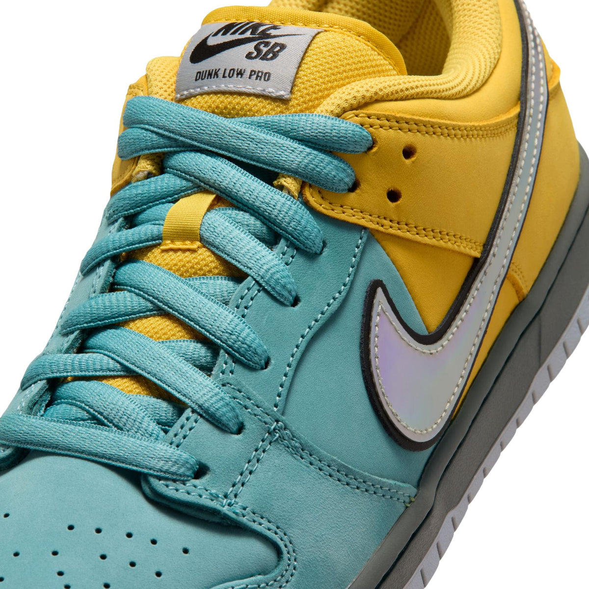 Nike SB Dunk Low Pro Lightning/Wolf Grey-Denim Turquoise - Venue Skateboards