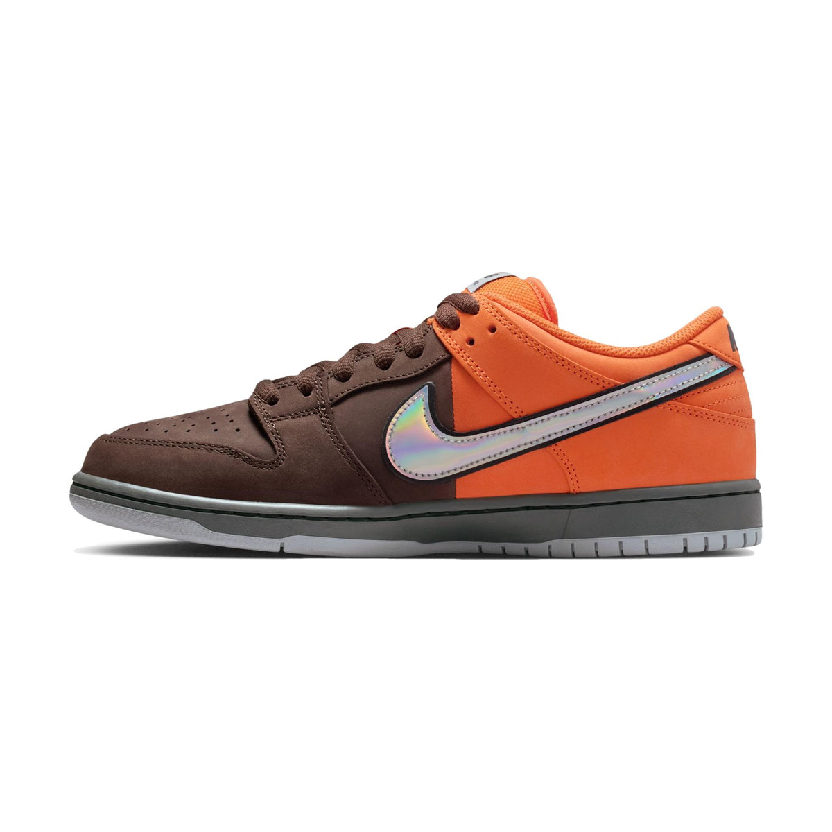 Nike SB Dunk Low Pro Safety Orange/Wolf Grey-Baroque Brown - Venue Skateboards