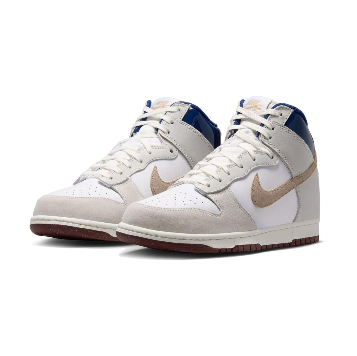 Nike SB Dunk High Pro x Beyond Store White/Ivory-Sand Dune-Blue Void - Venue Skateboards