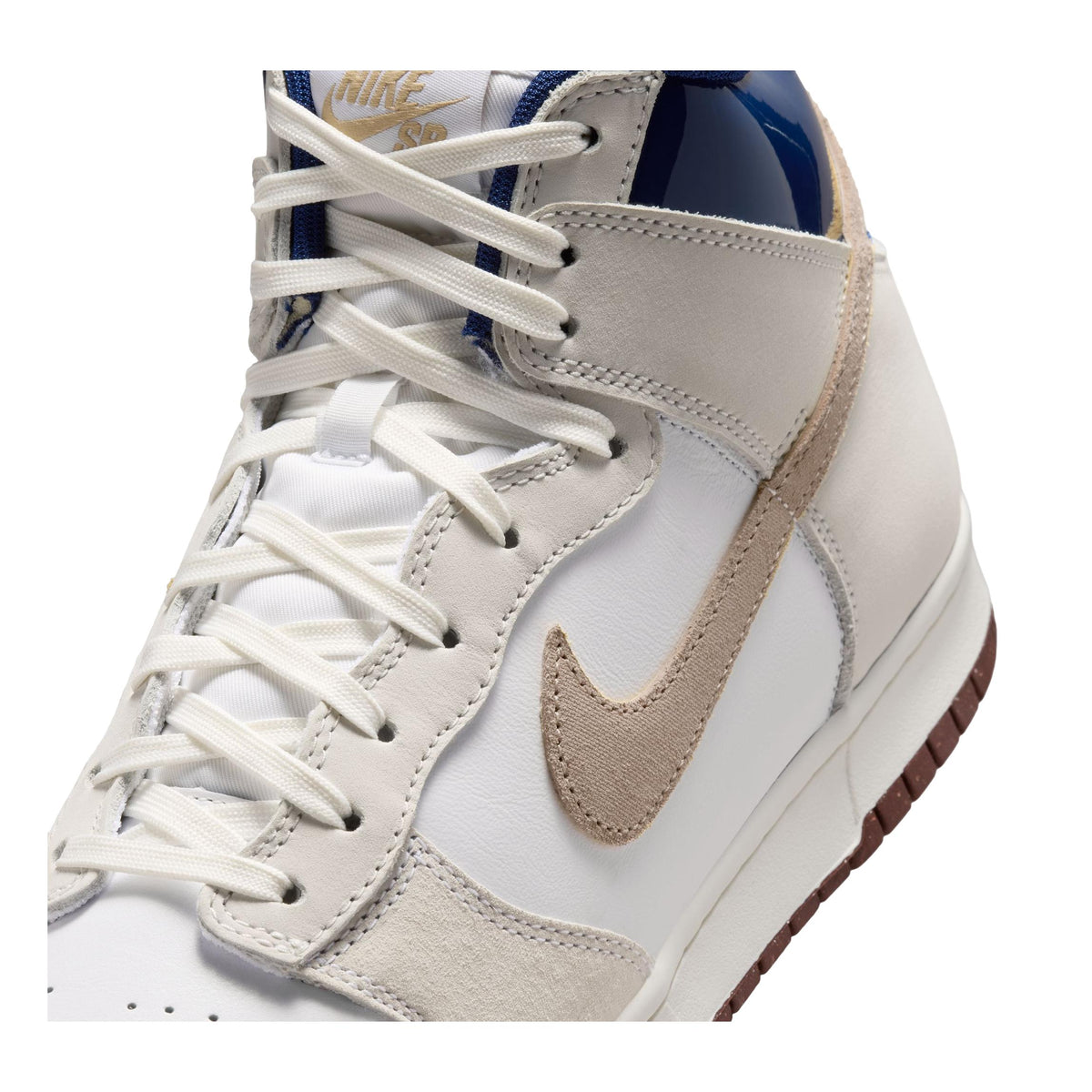 Nike SB Dunk High Pro x Beyond Store White/Ivory-Sand Dune-Blue Void - Venue Skateboards