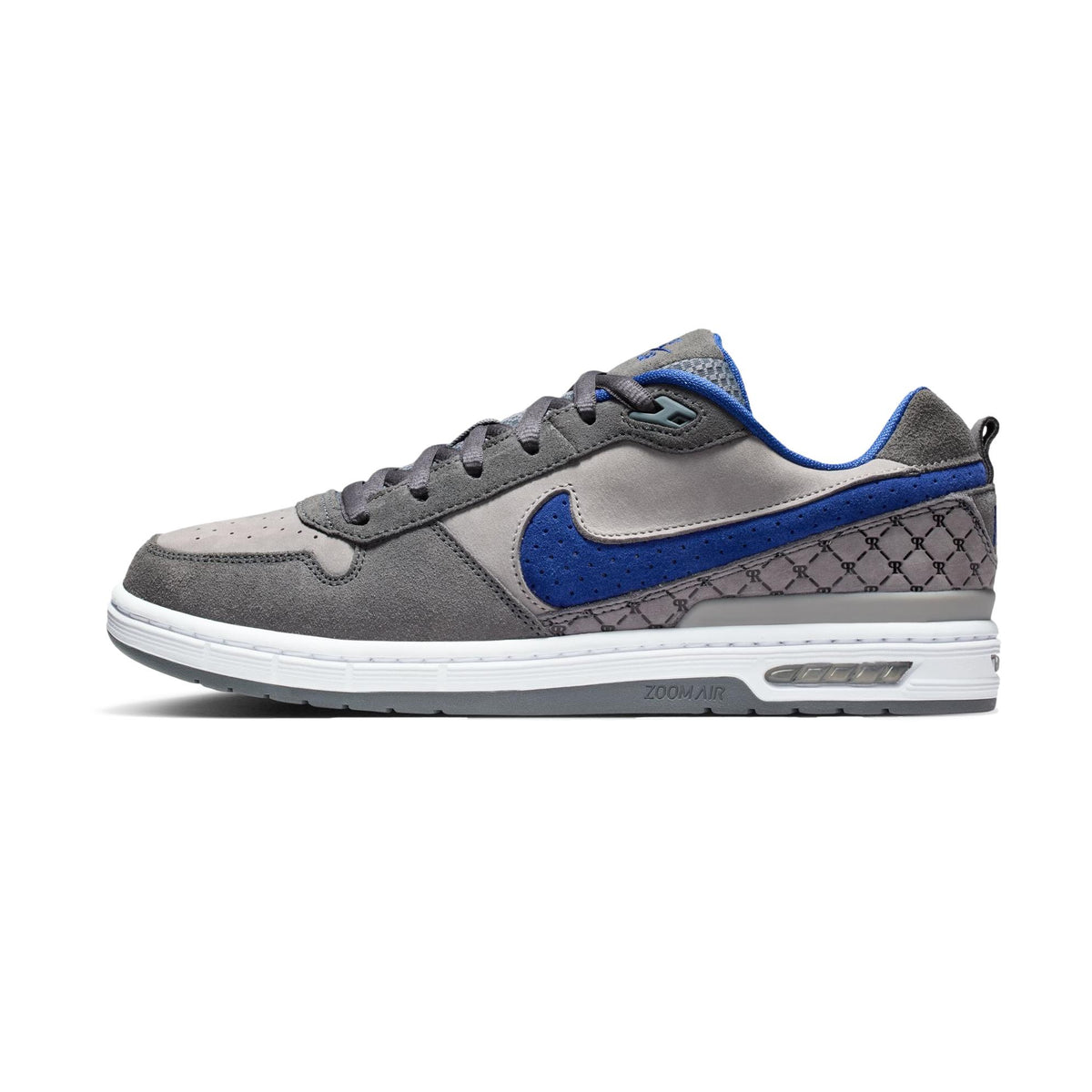 Nike SB Zoom Air Paul Rodriguez Low Flint Grey/Deep Royal Blue-Flint Grey - Venue Skateboards