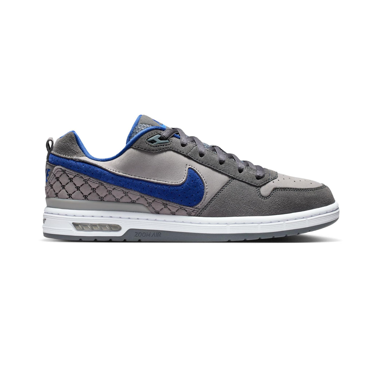 Nike SB Zoom Air Paul Rodriguez Low Flint Grey/Deep Royal Blue-Flint Grey - Venue Skateboards