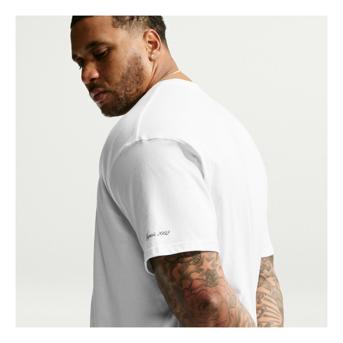 Nike SB "Champagne Dunk" Short Sleeve T-Shirt White - Venue Skateboards