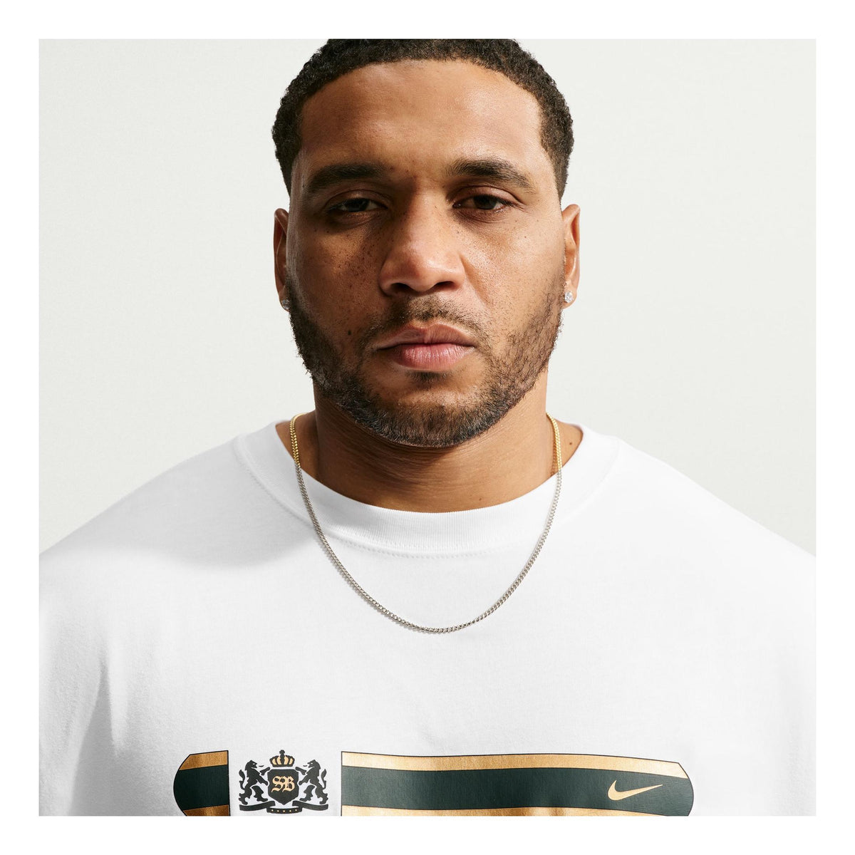 Nike SB "Champagne Dunk" Short Sleeve T-Shirt White - Venue Skateboards