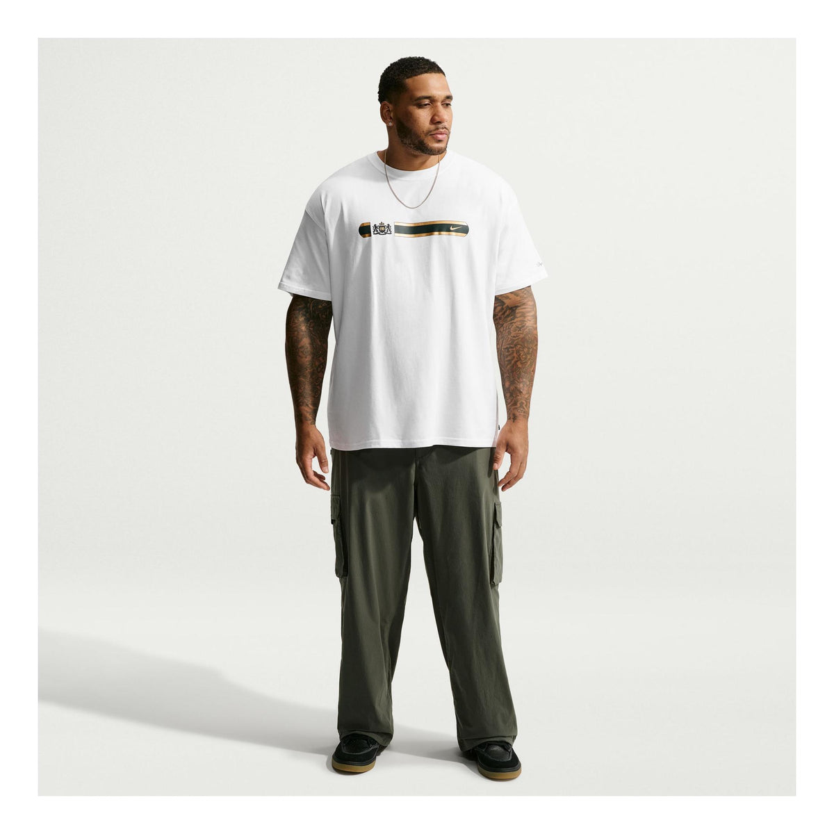 Nike SB "Champagne Dunk" Short Sleeve T-Shirt White - Venue Skateboards