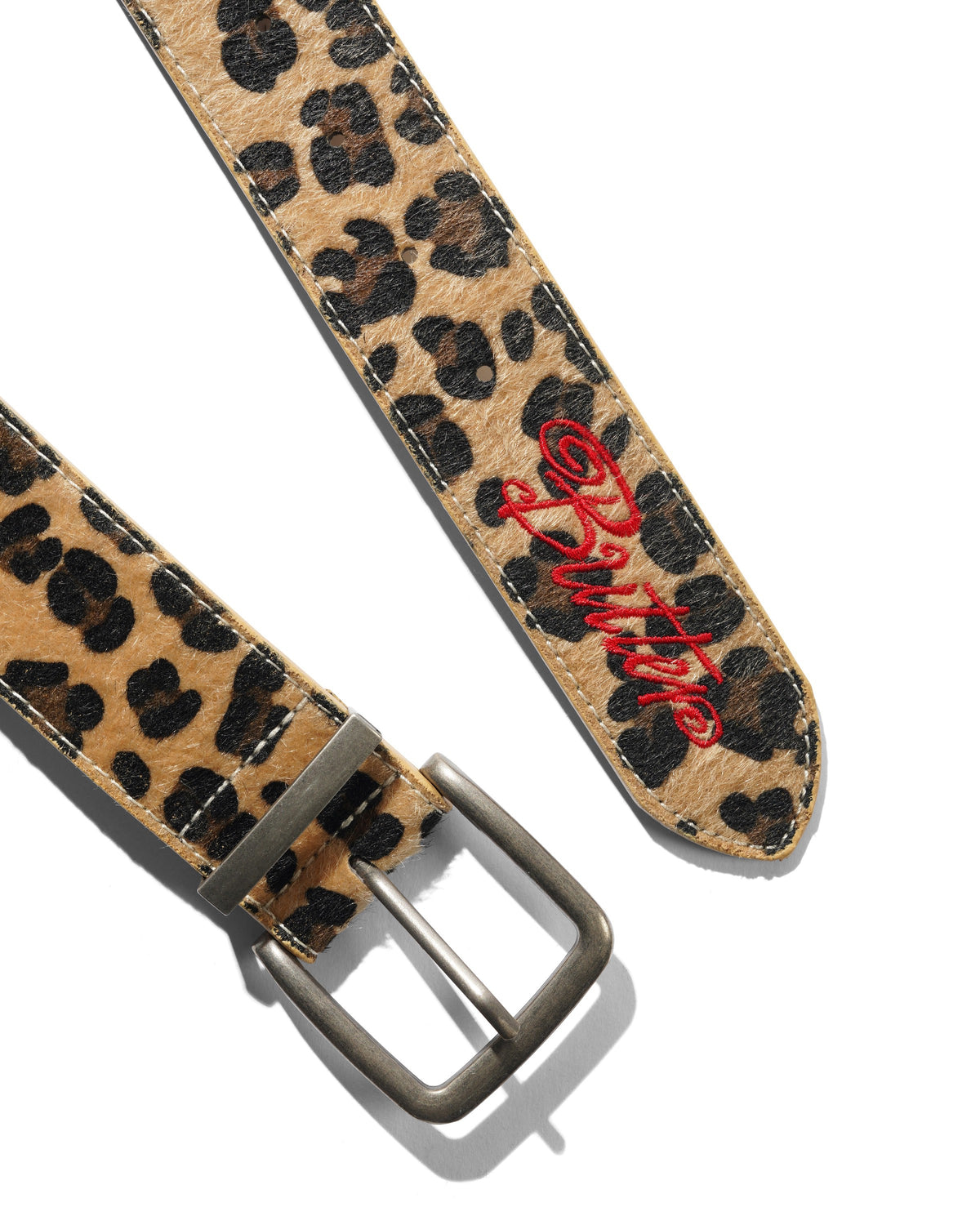 Butter Animal Hide Belt Leopard
