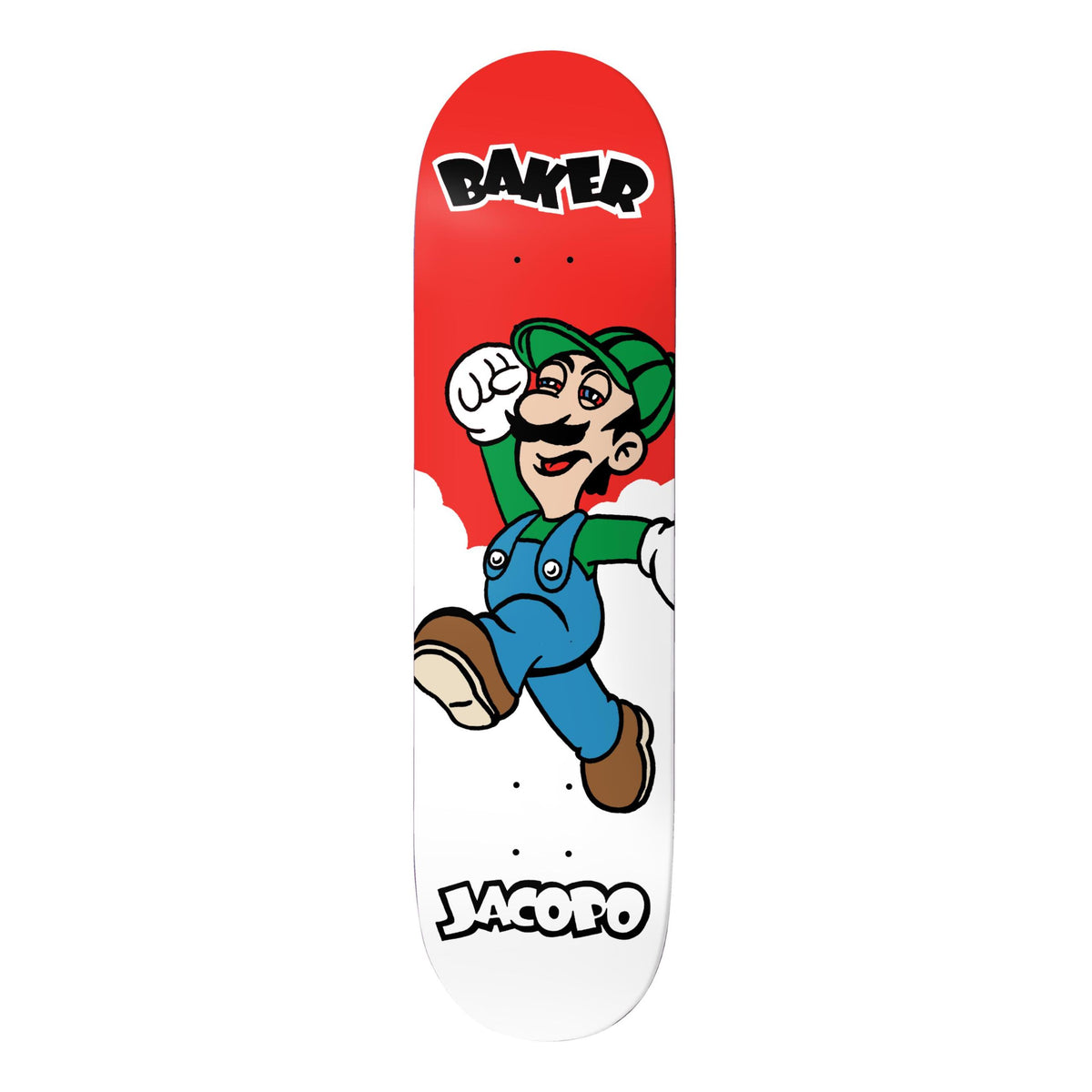 Baker Jocopo Power Up Again 8.25&quot; Deck - Venue Skateboards