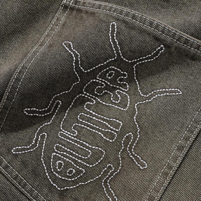 Butter Roach Denim Jeans Black Wash - Venue Skateboards